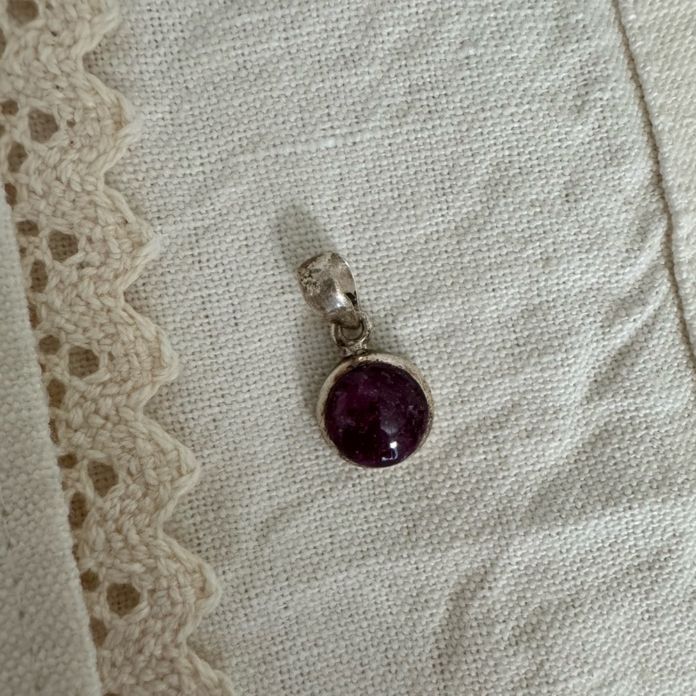 Genuine Ruby Pendant - image 1